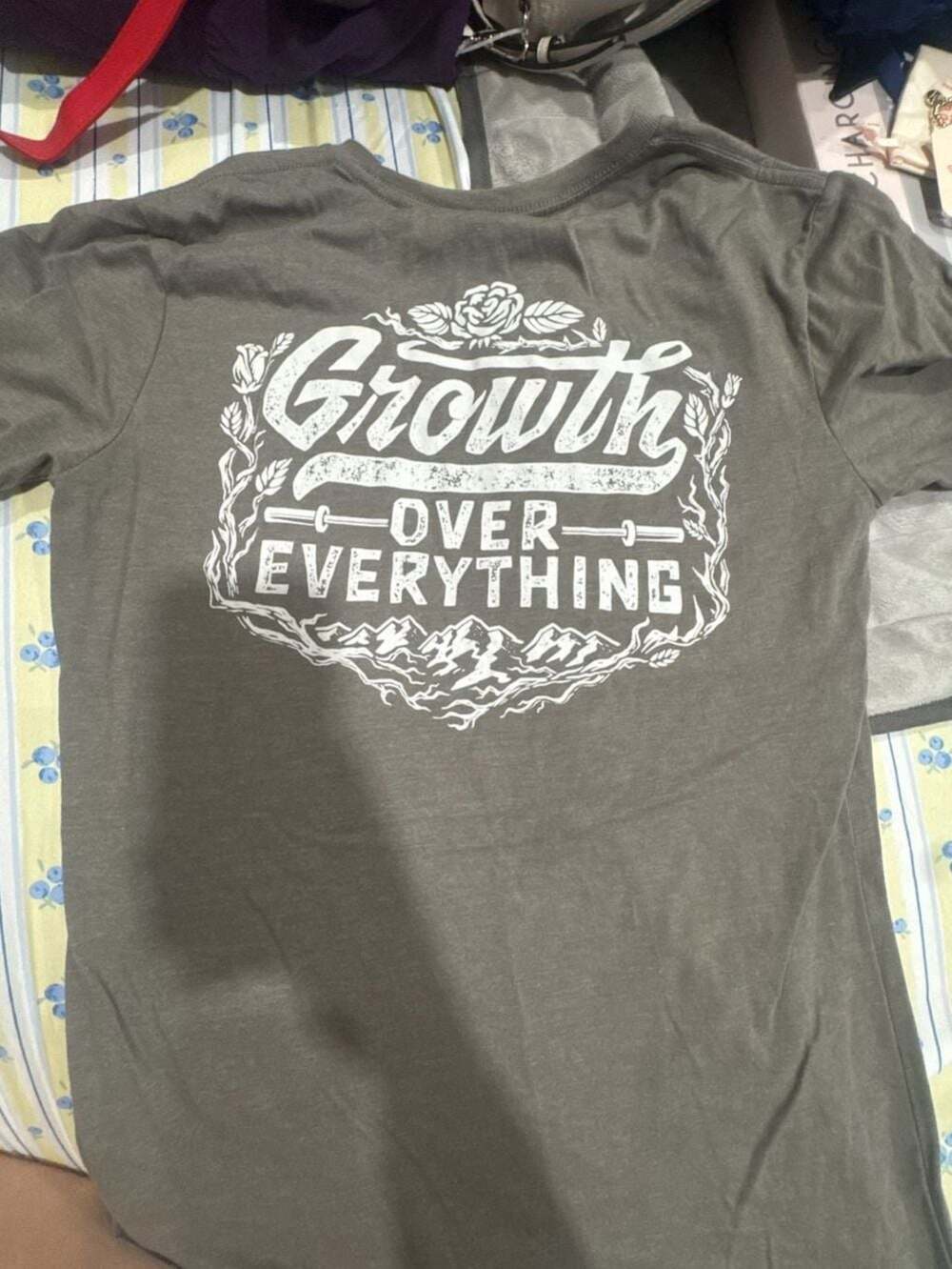 The Lift Box Growth Over Everything Graphic T-Shirt